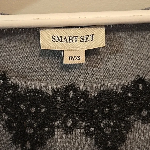 Smart Set Grey Sweater - Picture 3 of 3